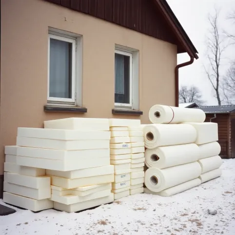 Czym ocieplano domy w latach 80