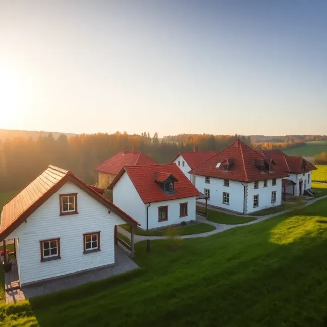 domy na wsi koszalin