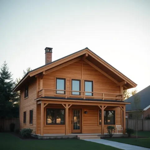 Domy szkieletowe cena za m2